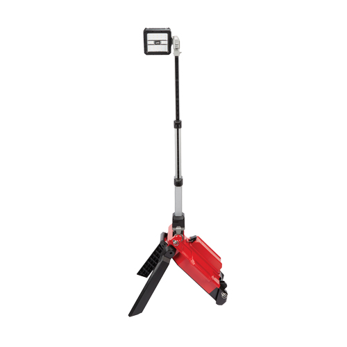 Tour d'&eacute;clairage double de chantier M18 Rocket avec cl&eacute; unique, DEL, 60 W, 5400 lumens, Boîtier en Plastique NRZ Safety Inc.