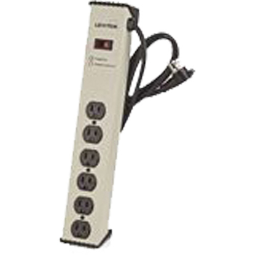 Barre de limiteur de surtension, 6 Prises, 900 J, 1500 W, Cordon 6' NRZ Safety Inc.