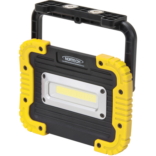 Portable Work Light, LED, 10 W, 1000 Lumens, Plastic Housing NRZ Safety Inc.
