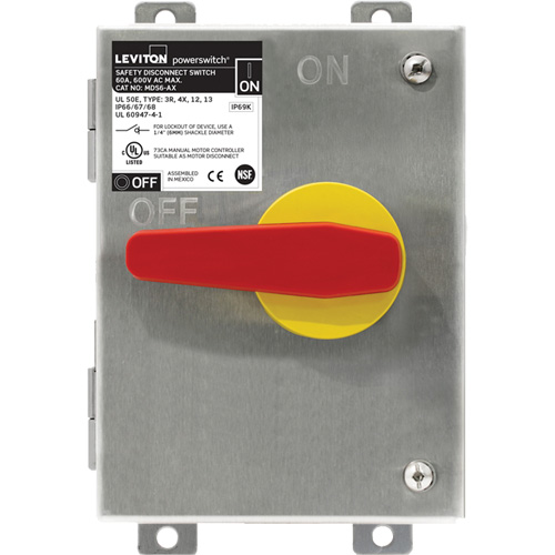 Sectionneur en acier inoxydable NRZ Safety Inc.