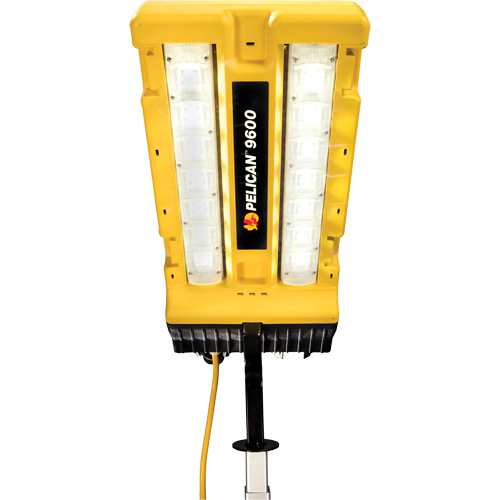 Syst&egrave;me avec t&ecirc;te d'&eacute;clairage modulaire et support, DEL, 24 W, 3000 lumens, Boîtier en Aluminium NRZ Safety Inc.