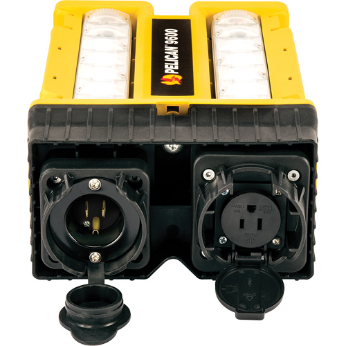 Syst&egrave;me avec t&ecirc;te d'&eacute;clairage modulaire et support, DEL, 24 W, 3000 lumens, Boîtier en Aluminium NRZ Safety Inc.