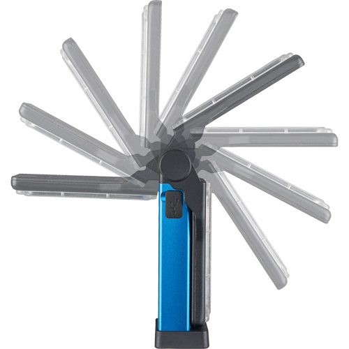 Lampe de travail multifonctionnelle compacte FlipMate, DEL, 500 lumens, Boîtier en Aluminium NRZ Safety Inc.