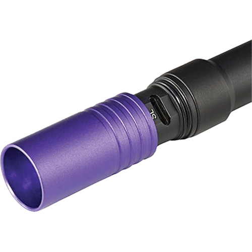 Lampe stylo UV avec port de recharge micro USB Stylus Pro, DEL, Corps en Aluminium, piles Rechargeable, Compris NRZ Safety Inc.