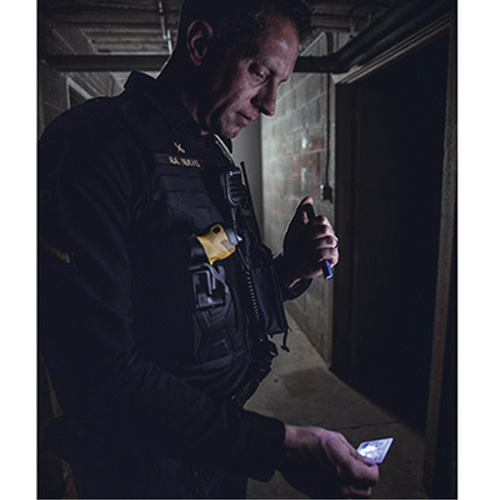 Lampe stylo UV avec port de recharge micro USB Stylus Pro, DEL, Corps en Aluminium, piles Rechargeable, Compris NRZ Safety Inc.