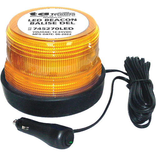 Lampe d'avertissement Junior &agrave; profil bas, Stroboscope, Ambr&eacute;e NRZ Safety Inc.