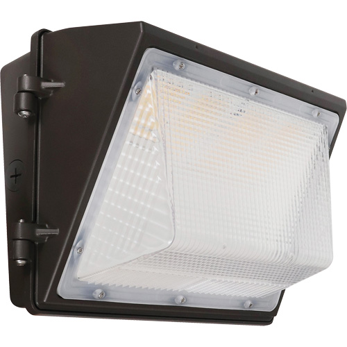 Non-Cutoff Wall Pack, LED, 120 - 277 V, 75 - 110 W, 9.33" H x 6.65" W x 14.5" D NRZ Safety Inc.