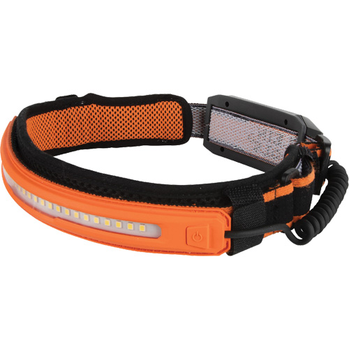 Widebeam Headlamp with Strap, LED, 575 Lumens, 4 Hrs. Run Time, Rechargeable Batteries NRZ Safety Inc.