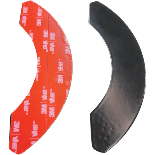 Plaquettes de montage &agrave; dos adh&eacute;sifs de balise de proximit&eacute; pour surfaces non m&eacute;talliques Safety Whip NRZ Safety Inc.