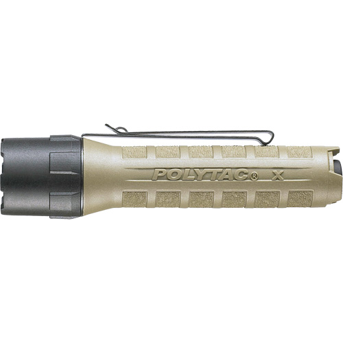 Polytac&reg; X Flashlight, LED, 600 Lumens, CR123A Batteries NRZ Safety Inc.