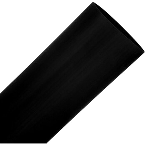 Black Heat Shrink Tubing, Thin Wall, 100', 0.75" (19.05 mm) - 1.5" (38.1 mm) NRZ Safety Inc.