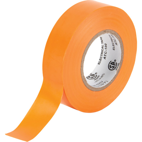 Electrical Tape, 3/4" x 18 M (60'), Orange, 7 mils NRZ Safety Inc.