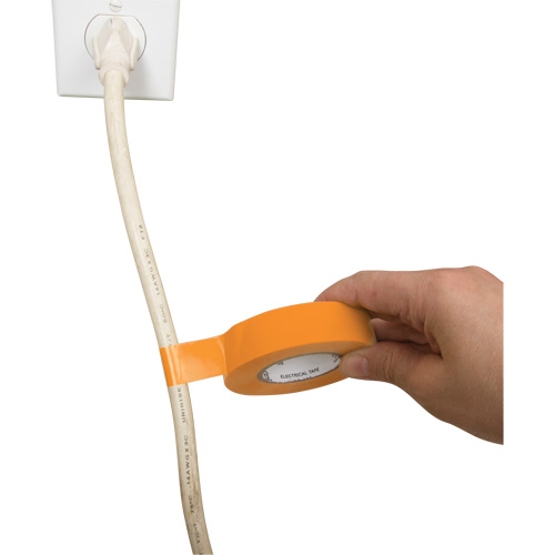 Electrical Tape, 3/4" x 18 M (60'), Orange, 7 mils NRZ Safety Inc.