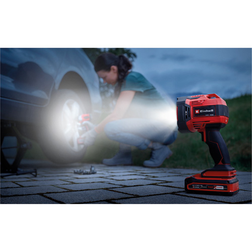 18V Cordless LED Spotlight (Tool Only), LED, 2500 Lumens, Rechargeable Batteries NRZ Safety Inc.