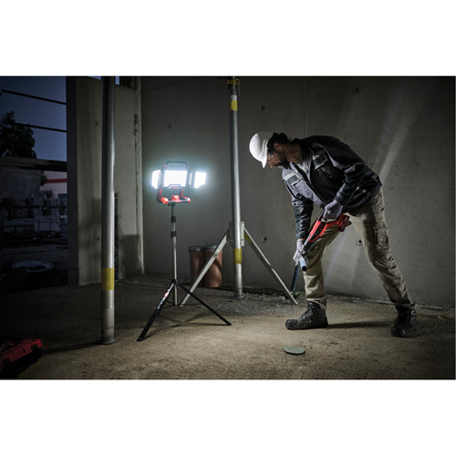 18V Professional Cordless Folding Panel Work Light on Tripod, LED, 3600 Lumens NRZ Safety Inc.