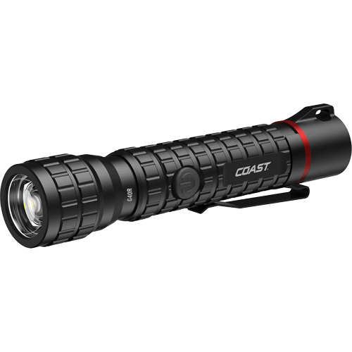 G40R Waterproof Flashlight with Twist Focus, LED, 650 Lumens, Rechargeable Batteries NRZ Safety Inc.