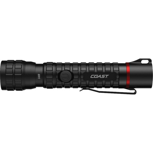 G40R Waterproof Flashlight with Twist Focus, LED, 650 Lumens, Rechargeable Batteries NRZ Safety Inc.