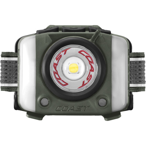 FL97R Tri-Colour Headlamp with Twist Focus & Voice Activation, LED, 830 Lumens, 2 Hrs. Run Time, Rechargeable Batteries NRZ Safety Inc.