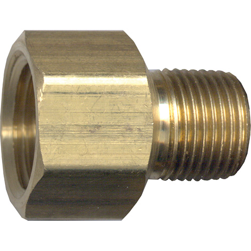 Adaptateur de tuyau, FPT x NPT, 1/4" x 1/8" dia., Laiton NRZ Safety Inc.