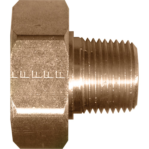 Raccord pivotant, 1/2" dia., Laiton NRZ Safety Inc.