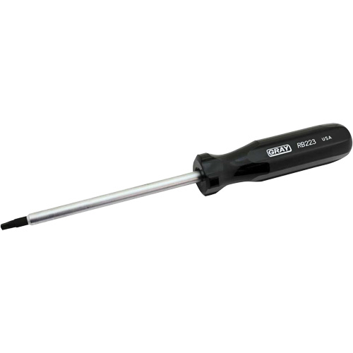 Tournevis tr&egrave;s long pour vis &agrave; t&ecirc;te carr&eacute;e creuse, Tige de #3, Ronde, 10-1/4" lo, Prise en Coussin&eacute;e NRZ Safety Inc.