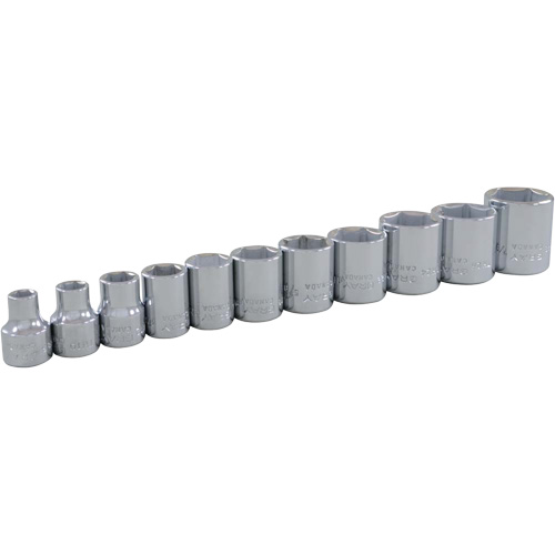 Jeu de douilles SAE, 11 Mcx, Prise de 3/8" NRZ Safety Inc.