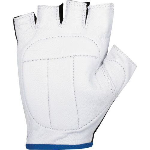 Vibration Dampening Fingerless Gloves, Size X-Large, Goatskin Palm NRZ Safety Inc.