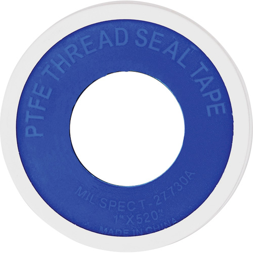 PTFE Thread Tape, 520" L x 1" W, White NRZ Safety Inc.