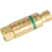 Flashback Arrestors - Oxy/Fuel Gas, Fuel Gas (red)/Oxygen (green), Torch Style NRZ Safety Inc.