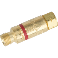 Flashback Arrestors - Oxy/Fuel Gas, Fuel Gas (red)/Oxygen (green), Torch Style NRZ Safety Inc.