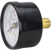 Manom&egrave;tres,  1-1/2", 0 - 4000 psi, Fixation arri&egrave;re, Analogique NRZ Safety Inc.