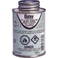 Ciment de transition ABS &agrave; PVC NRZ Safety Inc.