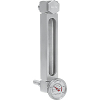 Aluminum Liquid Level Gauge, Threaded, 5" L, 205°F (96.11° C) NRZ Safety Inc.