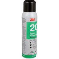 20 Heavy Duty Spray Adhesive, Clear, Aerosol Can NRZ Safety Inc.