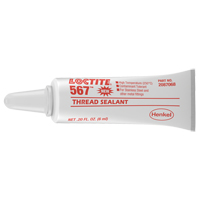 567 High Temperature Thread Sealant, Tube, 6 ml, -53.88° C - 204° C/-65° F - 400° F NRZ Safety Inc.