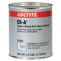Loctite&reg; 8008 C5-A Copper Anti-Seize Lubricant, 2.5 lbs., Can, 1800°F (982°C) Max Temp. NRZ Safety Inc.