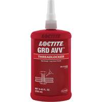 Letter Grade AVV Threadlocker, Red, High, 250 ml, Bottle NRZ Safety Inc.