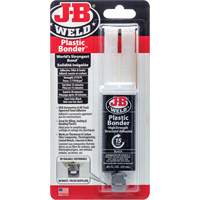 Plastic Bonder Adhesive, 25 ml, Syringe, Two-Part, Black NRZ Safety Inc.
