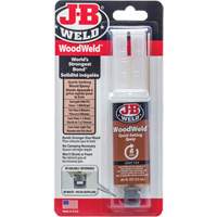 WoodWeld Adhesive, 25 ml, Syringe, Two-Part, Tan NRZ Safety Inc.