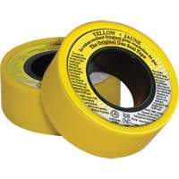 PTFE Thread Sealant Tape, 236" L x 3/4" W, Yellow NRZ Safety Inc.
