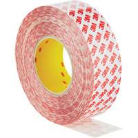 Double-Sided Adhesive Tape, Polyester, 50 mm (1.96") W x 50 m (164') L, 8 mils Thick NRZ Safety Inc.