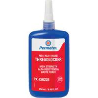 Permanent Strength Threadlocker, Red, High, 250 ml, Bottle NRZ Safety Inc.