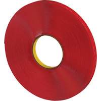 Ruban VHB, 33 m (108') lo x 12 mm (1/2") la, 40 mils, Acrylique NRZ Safety Inc.
