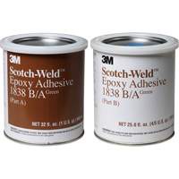 Scotch-Weld Adhesive, 32 fl. oz., Pail, Two-Part, Green NRZ Safety Inc.