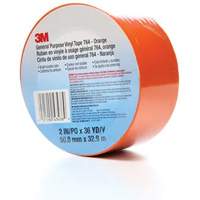 Ruban en vinyle pour travaux g&eacute;n&eacute;raux 764, 50,8 mm (2") la x 32,9 m (108') lo, 5 mils, Orange NRZ Safety Inc.