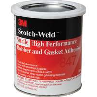 Scotch-Weld High-Performance Rubber & Gasket Adhesive, Gallon, Brown NRZ Safety Inc.