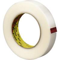 Scotch&reg; Reinforced Strapping Tape, 5.6 mils Thick, 12 mm (1/2") x 330 m (1082')  NRZ Safety Inc.