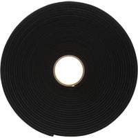 Ruban de mousse en vinyle 4504, 25,4 mm (1") la x 16,5 m (54') lo, 250 mils, Noir NRZ Safety Inc.