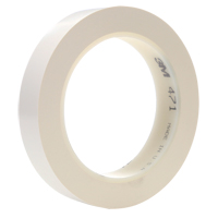 Ruban en vinyle 471, 25,4 mm (1") la x 32,9 m (108') lo, 5,3 mils, Blanc NRZ Safety Inc.
