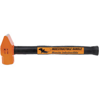 UCP-316 Super Heavy-Duty Indestructible Handle Cross Pein Hammer, 3 lbs. Head Weight, Plain Face, Solid Steel Handle NRZ Safety Inc.